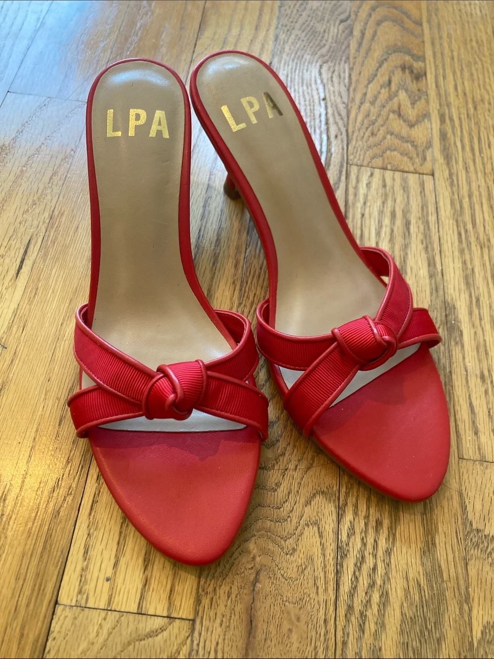 LPA Sandals Livia Size US6 Red